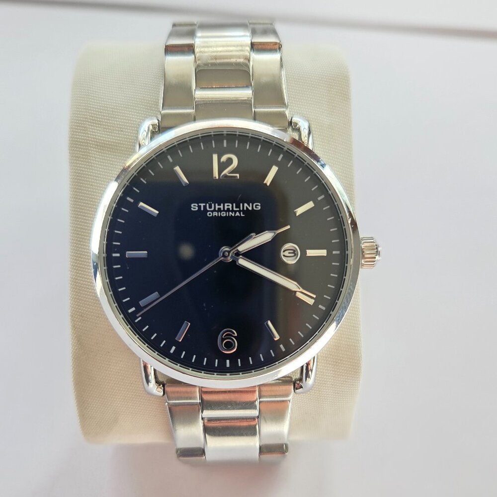 Stuhrling Original Men's Watch Stainless Steel, 38mm
